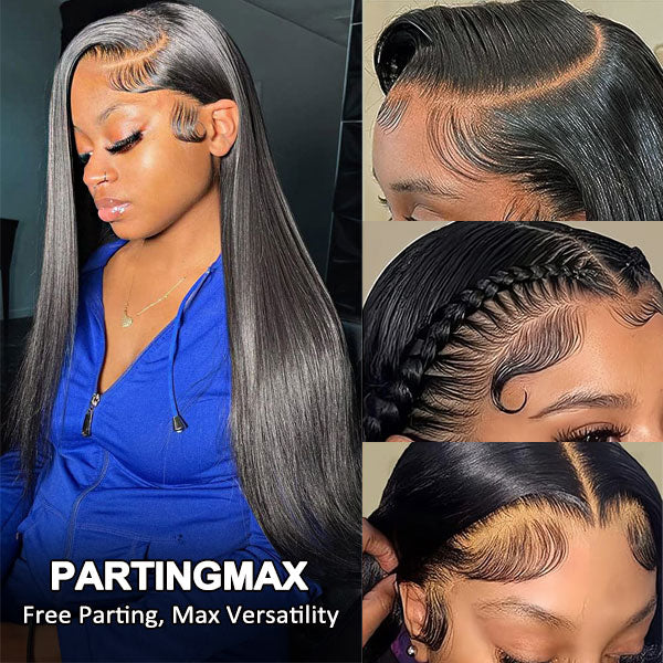 HairHive Made of 100% Unprocessed Brazilian Human Virgin Hair Straight Wig 13x4 13x6 Virgin Human Hair Lace Front Wigs Preplucked HD Wigs