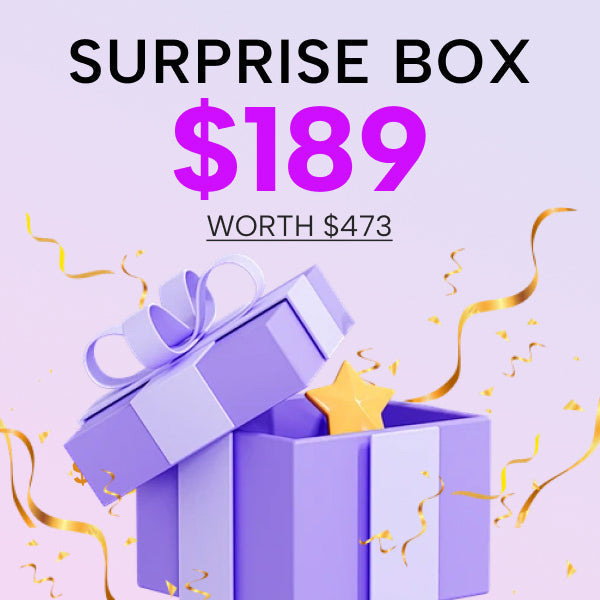 HairHive Mystery Box Glueless Human Hair Wigs With Rock-Bottom Prices Surprise Gift For Women
