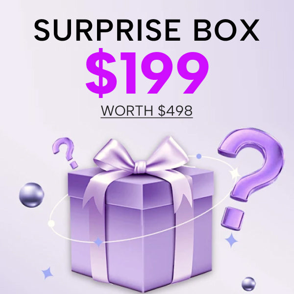HairHive Mystery Box Glueless Human Hair Wigs With Rock-Bottom Prices Surprise Gift For Women
