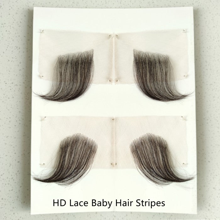 HairHive Reusable HD lace Fluff Babyhair Edge Stripes Super Tiny Knots