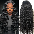 HairHive Loose Deep Wear Go Wig Pre-cut 7x5 HD Lace Bleached Knots Human Hair Glueless Wig