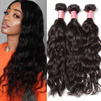 Hive Hair Brazilian Natural Wave Three Bundles Hair Weave Natural Color Human Hair