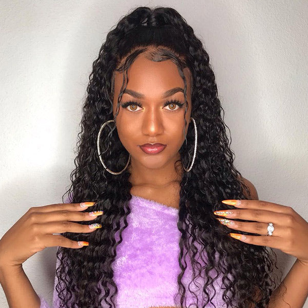 HairHive Water Wave Replaceable Zip Lace Tops For Block Wig
