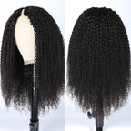 Sunber $100 Off Kinky Curly V Part Wig No Glue No Leave Out Human Hair Wigs