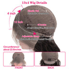 Tight Curls Afro Curly HD Lace Wigs Pre Plucked Human Hair Lace Front Wigs For Women