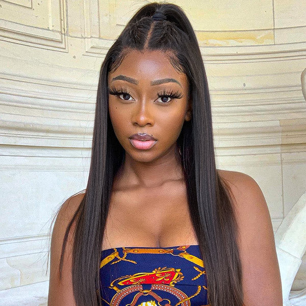 HairHive Straight Replaceable Zip Lace Tops For Block Wig