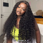 HairHive Water Wave Wear Go Wig Pre-cut 7x5 HD Lace Bleached Knots Wig With Pre-plucked Hairline
