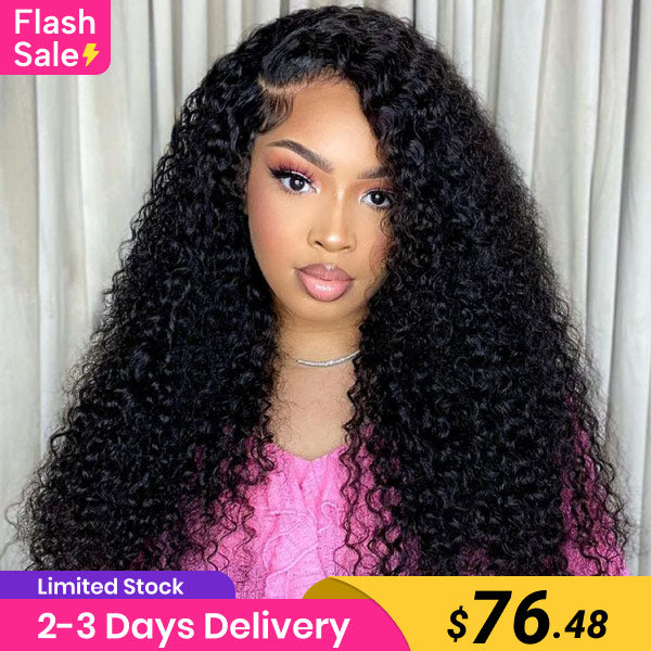 Flash Sale | Kinky Curly Wear Go Glueless Wig Pre Cut 7x5 HD Lace Wig