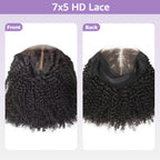 HairHive Kinky Curly Replaceable Zip Lace Tops For Block Wig