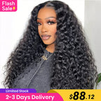 Flash Sale | Water Wave Wear Go Glueless Wig Pre Cut 7x5 Lace Bleached Knots Wig