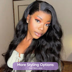 HairHive Block Wig Body Wave Bleached Knots Wig With Optional Replaceable Zip Lace Tops