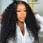 Exclusive Flash | Water Wave 13x6 Lace Frontal Wig Pre-plucked Hairline