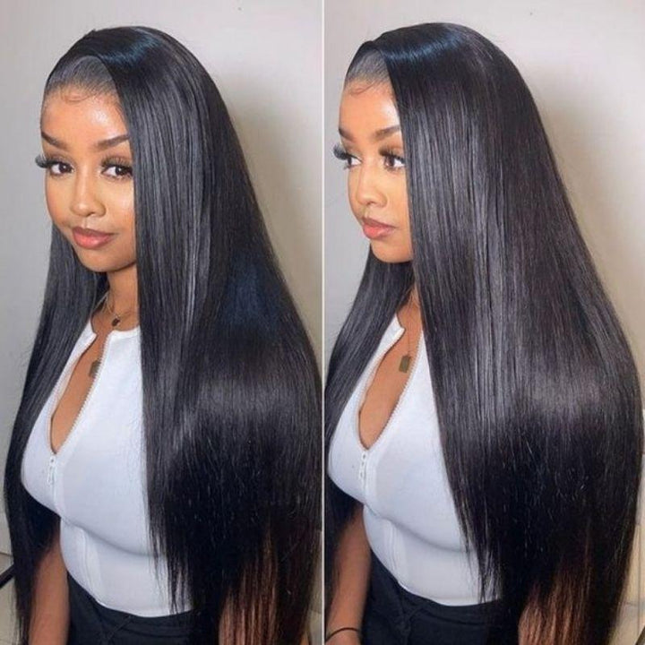 Straight 3Bundles Human Hair Weave  for Black Woman