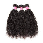 Hive Hair Jerry Curly Virgin Human Hair Weave 1pc/3pc Bundles-Can Be Dyed And Bleached