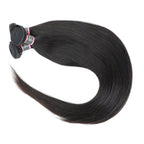 Straight Hair Virgin Human Hair 3 Bundles With 4x4 Lace Closure