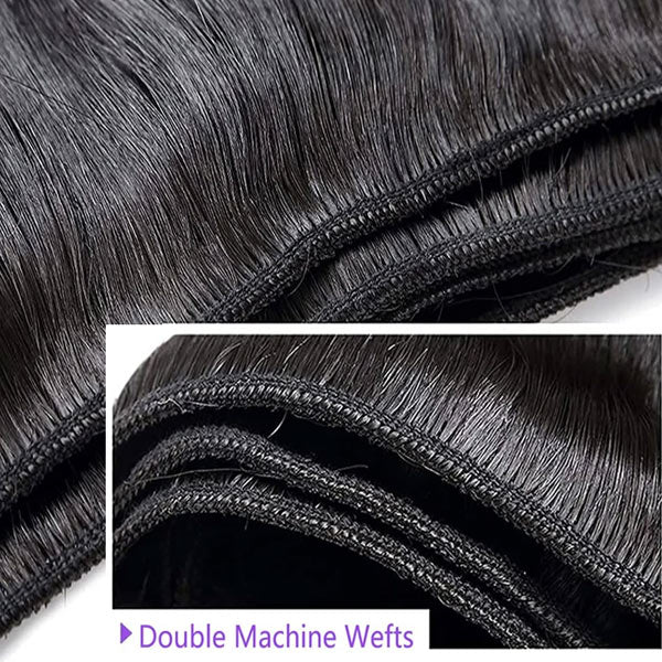 Straight Hair Unprocessed Virgin Human Hair Bundles 1/3/4 Pcs Sew In Hair Weaves