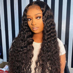 BOGO Deep Wave Pre-cut 7x5 HD Lace Wear Go Wig 100% Glueless Human Hair Wig