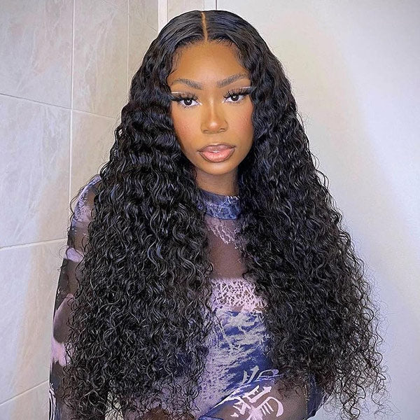 BOGO Water Wave Pre-cut 7x5 Lace Wear Go Glueless Wig