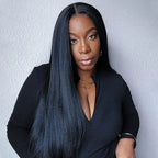 HairHive Straight Wear Go Glueless Wigs Bleached Knots Pre Cut Lace Natural Looking Human Hair Wig