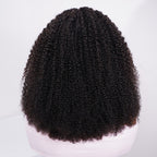 HairHive M-Cap Afro Curly Glueless Wig Pre Braided Snug Fit Bleached Knots Pre-cut 9x6 Lace Wear Go Wig With Elastic Drawstring