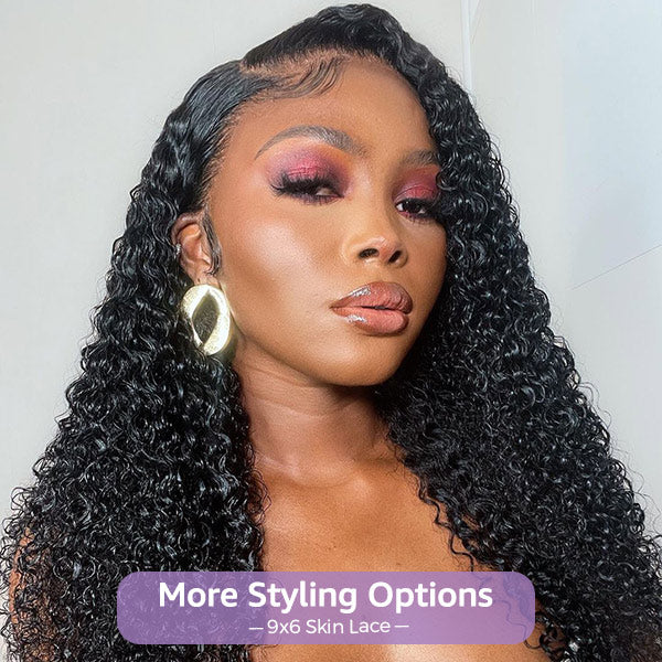 HairHive Kinky Curly Replaceable Zip Lace Tops For Block Wig