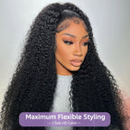 HairHive Kinky Curly Replaceable Zip Lace Tops For Block Wig