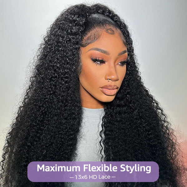 HairHive Kinky Curly Replaceable Zip Lace Tops For Block Wig