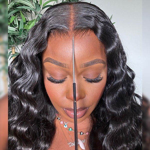HairHive M-Cap Body Wave Wear Go Glueless Wigs Pre-plucked Pre Cut 9x6 HD Lace Bleached Tiny Knots Beginner Friendly