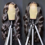 HairHive Body Wave Skin Melt HD Lace Wigs 13x4 HD Lace Front Wig Preplucked with Natural Hairline