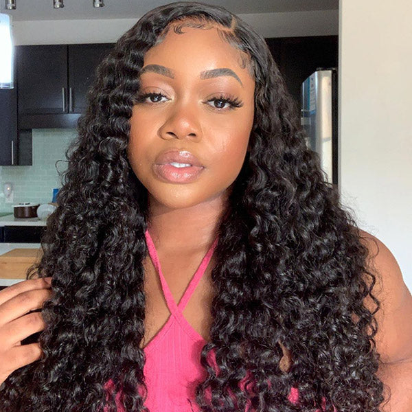CLEARANCE | Deep Wave Wig Pre-cut 9x6 Lace Wear Go Glueless Wig
