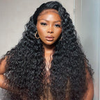 BOGO Deep Wave Pre-cut 7x5 HD Lace Wear Go Wig 100% Glueless Human Hair Wig