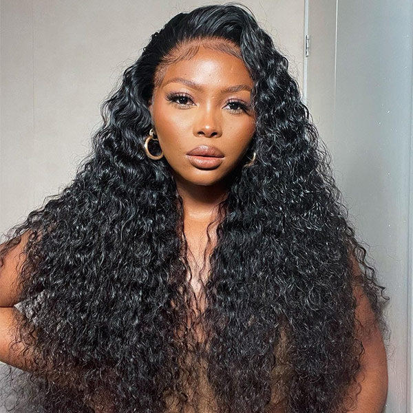 BOGO Deep Wave Pre-cut 7x5 HD Lace Wear Go Wig 100% Glueless Human Hair Wig