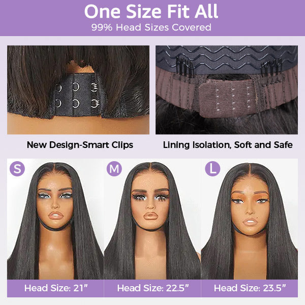HairHive Highlight Balayage Color Body Wave Glueless Wig Pre-cut 9x6 T Part Lace Wear Go Wig With Smart Clips