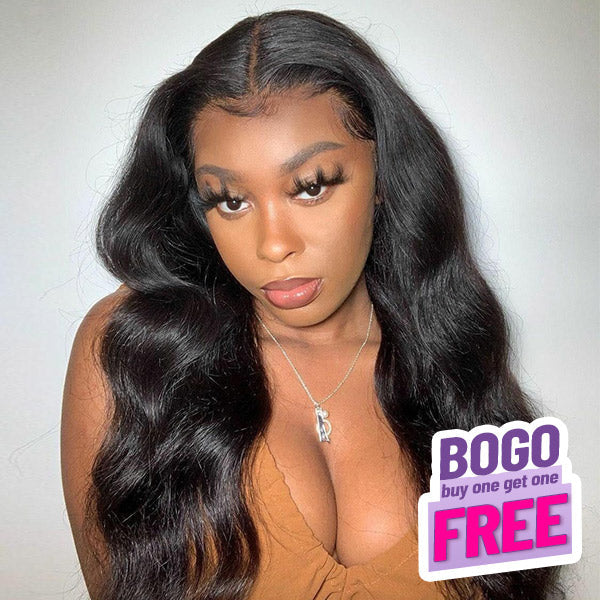 BOGO Body Wave Pre-cut 7x5 9x6 Lace Wear Go Wig 0 Skill Needed