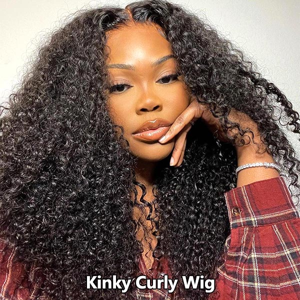 HairHive Pre Bleached Plucked Wear Go Glueless Wigs With Natural Hairline Pre Cut Lace 4x4 Lace Closure Wig