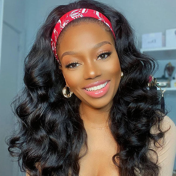 3 In 1 Half Wig | Glueless Install Invisible Body Wave Wear Go Half Wig With Breathable Cap