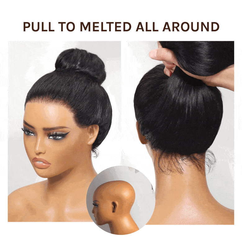 Sunber 360 Lace 180% Density High-Quality Wet and Wavy Pre Cut Full Lace Water Wave Human Hair Wigs