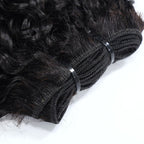 Sunber 3 Pcs/Pack Natural Black Color Indian Infinity Deep Curly Human Virgin Hair 3 Bundles