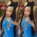Blonde and Black Skunk Stripe Color Wig Straight Full Human Hair 13x4 Lace Front Wig