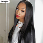 HairHive Straight Wavy Curly Pre-cut 7x5 HD Lace Wear Go Glueless Wig Bleached Invisible Knots Beginner Friendly