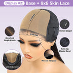 HairHive Kinky Curly Replaceable Zip Lace Tops For Block Wig