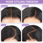 Subscribers-Only M-Cap Pre-Cut 9x6 HD Lace Kinky Curly Wear Go Wig Bleached Tiny Knots 100% Glueless Wig