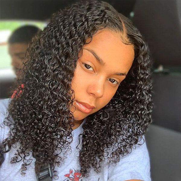 HairHive Wear Go Wigs Undetectable 13x6 HD Lace Front Wigs With Elastic Drawstring Glueless Human Hair Wigs Natural Look Beginner Friendly For Women