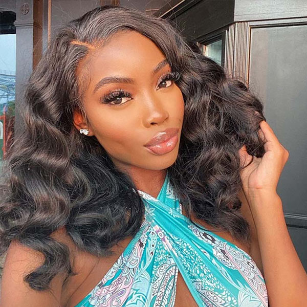 24h Shipping | Wand Curl Bleached Knots Wear Go Glueless Wigs Pre Cut 7x5 HD Lace Closure Wigs