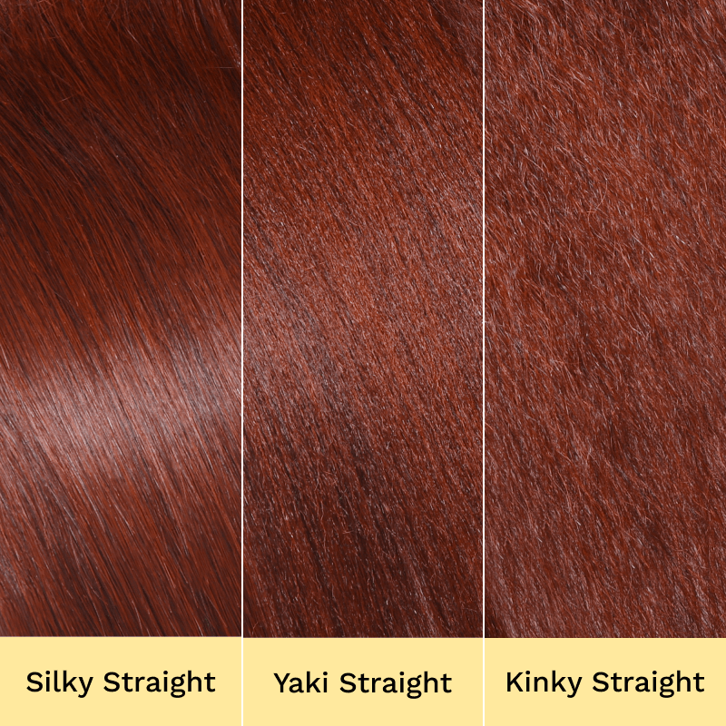 Sunber 7x5 Bye Bye Knots Reddish Brown Yaki Straight Short Bob Wig