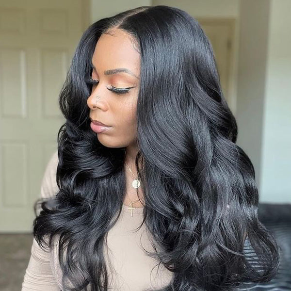 BOGO Body Wave Pre-cut 7x5 9x6 Lace Wear Go Wig 0 Skill Needed