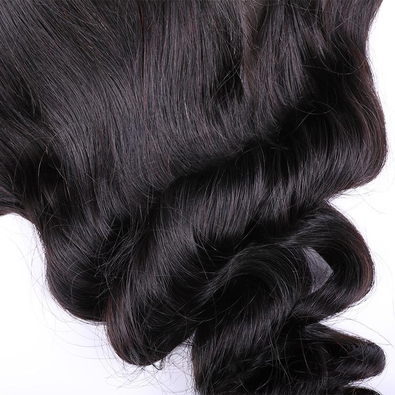 Loose Wave 13x4 Lace Frontal Human Virgin Hair