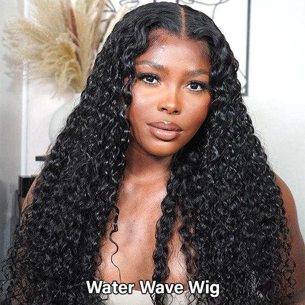 HairHive Pre Cut Lace Wear Go Glueless Wigs 4x4 Lace Closure Wigs PrePlucked With Human Hair