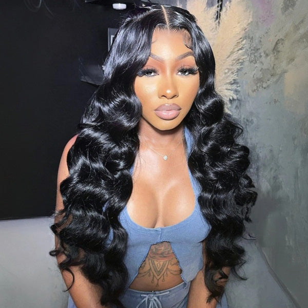 HairHive Ocean Wave Glueless Pre-Cut 7x5 HD Lace Wear Go Wig Most Natural Look