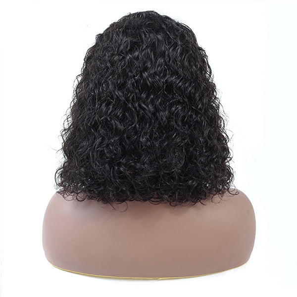 Pre-Plucked Water Wave Short Bob Wigs 13x4 13x6 4x4 HD Lace Frontal Wig 100% Human Hair Wig